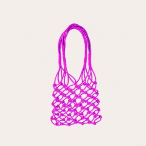 Little Liffner Knotted Mini Tote Dame Lilla | 2750-FZYMD