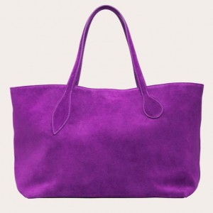 Little Liffner Mega Sprout Suede Tote Dame Rød | 0534-AEQNH