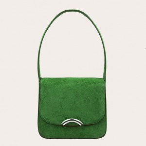 Little Liffner Rainbow Suede Tote Dame Grønn | 3682-HGTDV