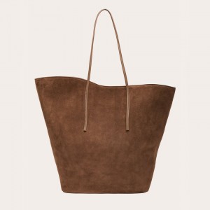 Little Liffner Soft Tulip Tote Dame Brune | 6810-RYPEN