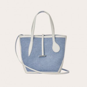 Little Liffner Sprout Mini Tote Dame Lyse Blå | 1570-ZFAER