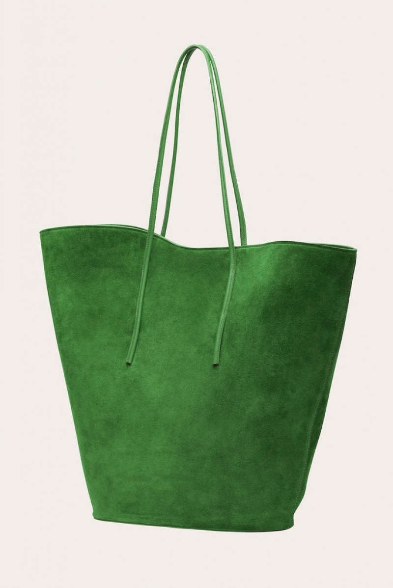 Little Liffner Soft Tulip Tote Dame Grønn | 3420-WOIUP