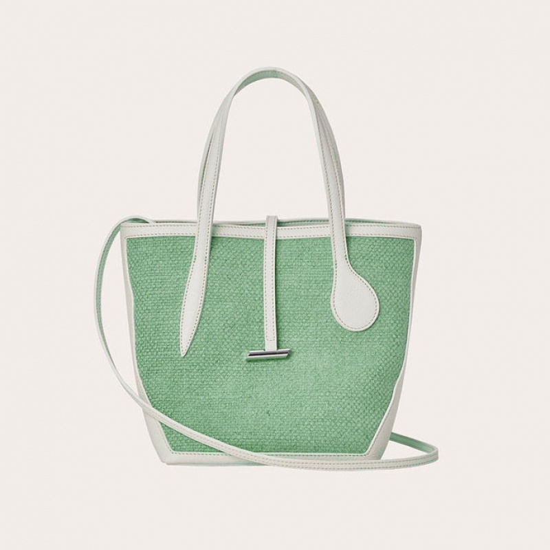 Little Liffner Sprout Mini Tote Dame Lyse Grønn | 8256-MIUAR