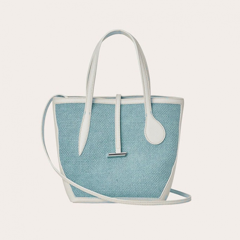 Little Liffner Sprout Mini Tote Dame Lyse Blå | 1293-SZYLM